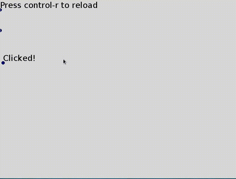 Example of adding text